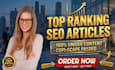 be your seo article writing expert