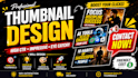 design high CTR youtube thumbnails design high CTR