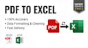convert  PDF to excel