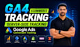 fix or setup ga4 ecommerce google ads conversion tracking and server side GTM