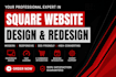 square website design or square online store