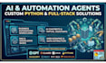 write python scripts, do automation tasks, and web scraping