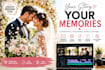 turn your wedding footage into a cinematic wedding video