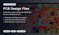 design pcb schematic layout gerber and bom files