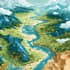 design a map in vector format, location map