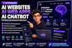 build ai websites, web apps, saas and ai chatbot solutions