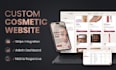 build a cosmetic website with stripe integration