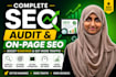 do complete on page SEO audit and optimization