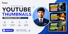 design a amazing youtube thumbnails