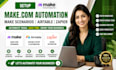 setup made com automation make com scenario airtable zapier automation expert