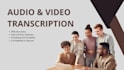 do audio transcription and flawless text editing