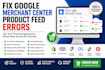 fix shopify product feed issues for google shopping