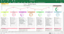 design professional dashboard, tracker and planner in excel