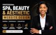 design med spa website, beauty website, skincare website and aesthetic clinic