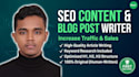 write SEO curated articles for your blog