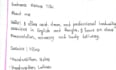 provide neat handwritten notes, letters and cards