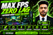 optimize PC for gaming with max fps, zero lag with better gaming performance