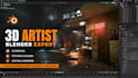create 3d asset, environment or model in blender
