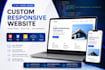 build a custom website with HTML, PHP and mysql database