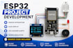 develop arduino, esp32 iot projects with sensors and automation