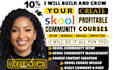 setup skool online community, skool community management, skool online course