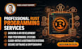 develop high performance rust applications