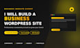 build wordpress website with elementor