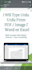 do fast typing  data entry word to pdf and assignment work