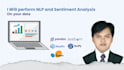 perform nlp and sentiment analysis on your data