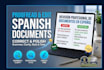 professionally proofread and edit your spanish documents