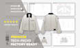create factory ready fashion tech packs for manufacturing