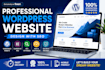 design a professional wordpress website with SEO
