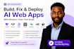 build and deploy bolt replit lovable ai, replit, base44 ai apps with vibe coding
