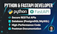 create a rest API design in python