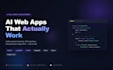 build a fullstack ai web app with llms fastapi and python