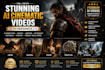 create epic fantasy and warrior ai videos