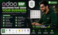 develop odoo erp, custom odoo module, odoo CRM, API integration and automation