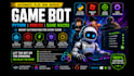 develop a python game bot, roblox bot, game macro, video game bot, task automate