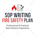 create professional sop and fire safety procedures