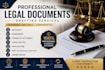 draft professional legal agreements affidavits and documents