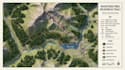 create travel map, hiking map, trail map, park map, resort map, subdivision map