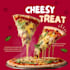 design attractive food poster  and restaurants social media