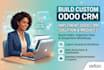 build custom odoo CRM, implement odoo CRM solution and modules
