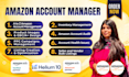 be your expert amazon fba account manager amazon VA