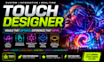 do interactive touchdesigner art, touch designer animation, touchdesigner visual