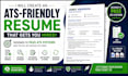 write ats friendly resume CV and cover letter