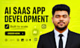 develop ai saas app, ai web app, chatgpt app with dashboard
