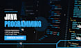 do java programs, fix bugs , and develop oop applications