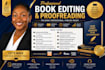 book editing romance proofreading, christian book copy and line editing