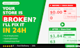 fix shopify errors, bugs, and speed optimize your dropshipping store